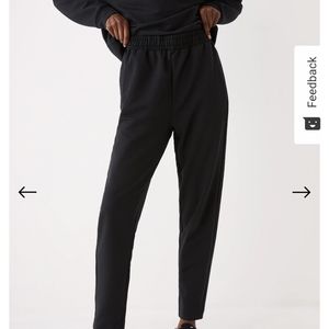 Frank and Oak hybrid jogger black